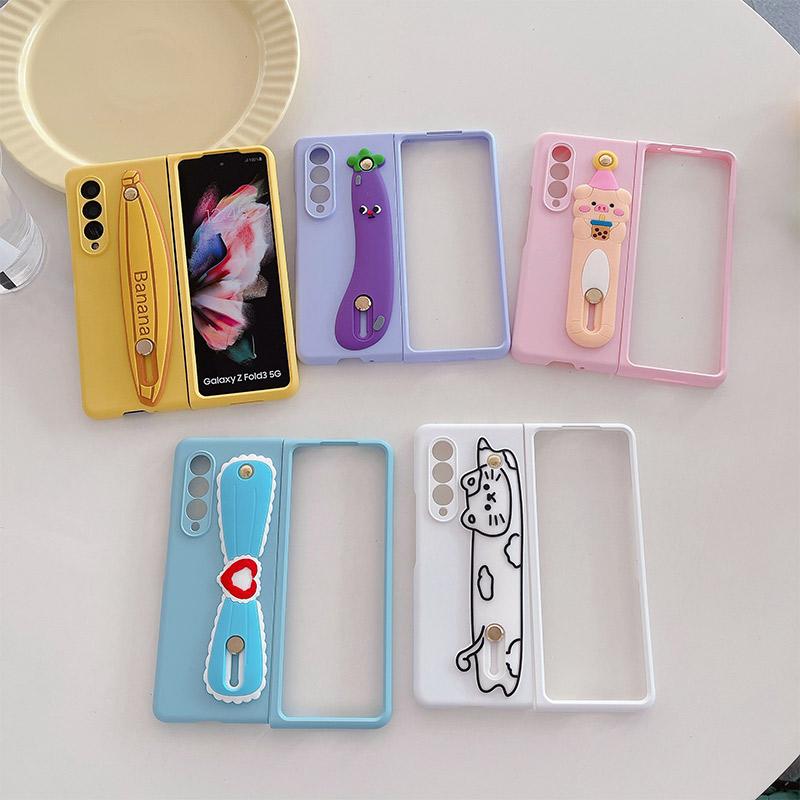 Galaxy Z Fold4 5Gスマホケース 衝撃緩和 Fold3 5Gカバー 薄い