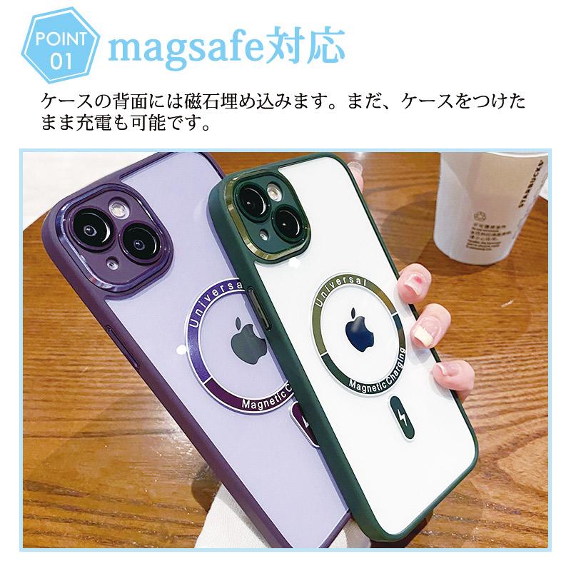 iPhoneケース MagSafe対応 14 14pro 13 13pro 13mini 12 12pro