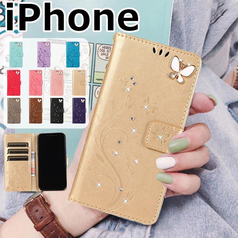 CaseStock 花柄 iPhone用ケース iPhone16 ケース クリア フラワー 花柄 透明 ショルダー 16Pro