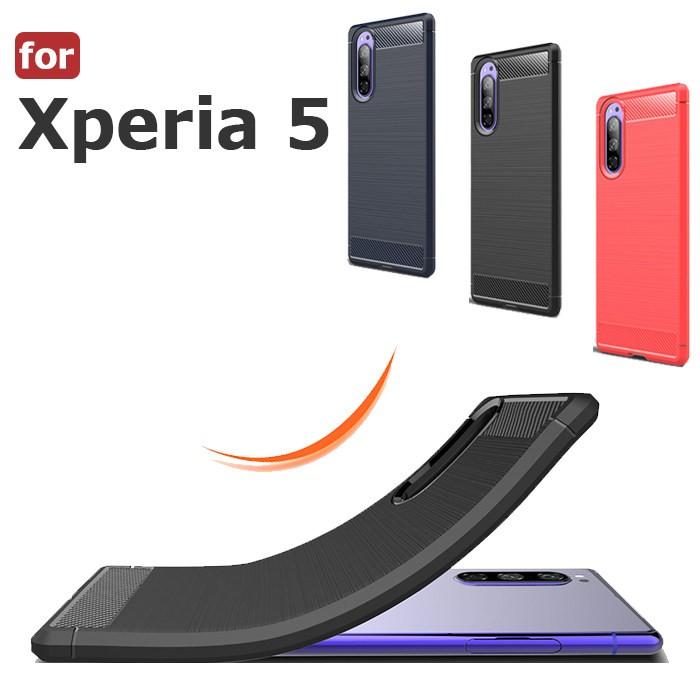 スマホケース Xperia 5 柔軟 背面 so−01m ケース SO-01M シンプル