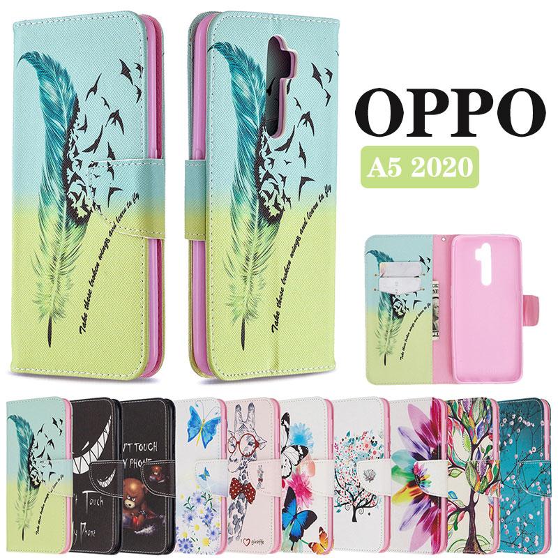 スマホケース OPPO A5 2020ケース 手帳型 2020 カバー 手帳 手帳ケース
