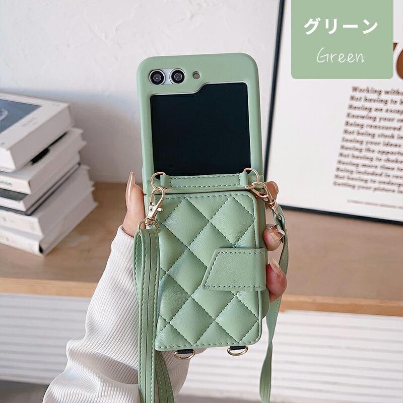 Galaxy Z Flip3 5G ケース ショルダーストラップ Flip4 SCG17 SC-54C