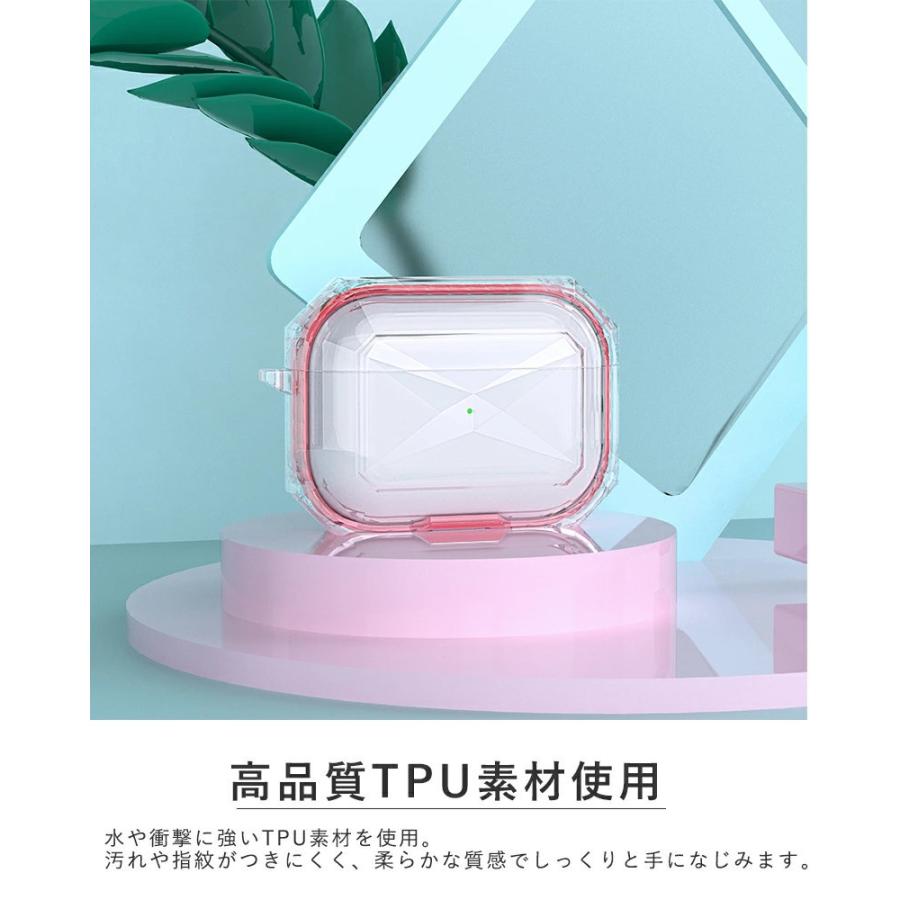 山*本様 〈k7-46〉AirPods Proイヤホン+ケース ※※動作未確認※ Amazon | HEIGKOIK AirPods Pro2 ケース ロック付き AirPods Pro