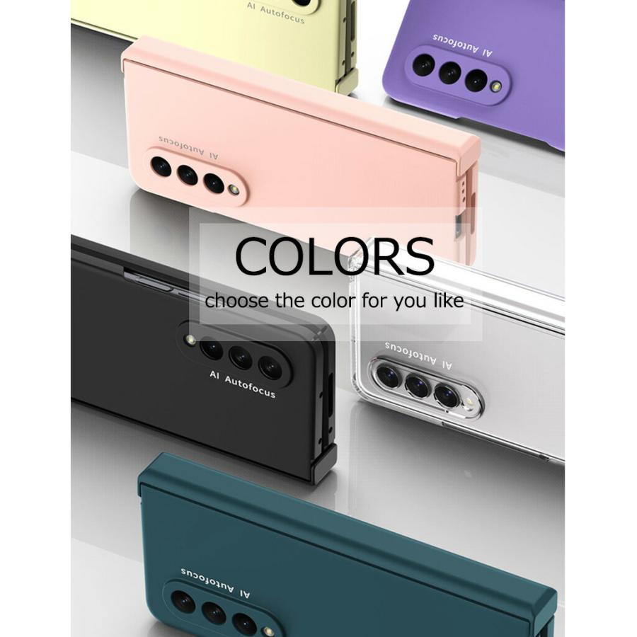 Galaxy Z Fold4 5G SCG16 SC-55C ケース 高品質 PUレザー 軽量