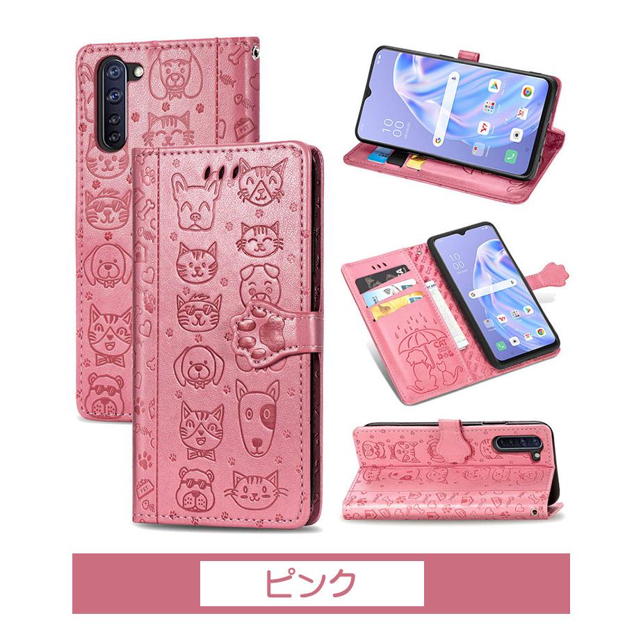 OPPO Reno9 Aケース PUレザー OPPO Reno5 A Reno3 A ケース 手帳型 猫柄 犬柄  OPPO Reno7 Aケース 手帳型おしゃれ OPPO A5 2020 カバー｜initial-k｜17