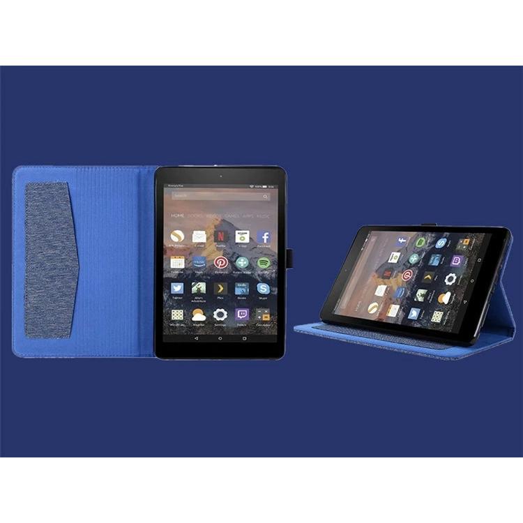 Amazon Fire HD 8 Fire HD 8 plus 2020 第10世代 ケース 手帳型 布製 NEWモデルAmazon Fire HD8 plus 2020 ケース Amazon Fire HD8 ケース 手帳型 革製｜initial-k｜18