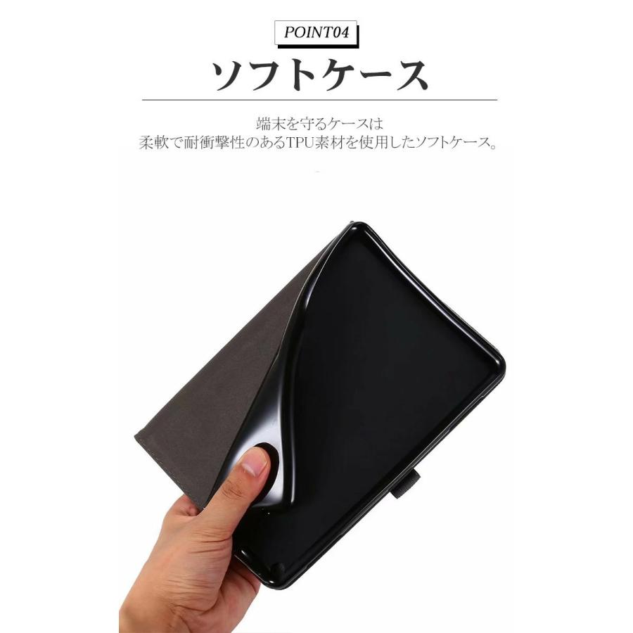 Amazon Fire HD 8 Fire HD 8 plus 2020 第10世代 ケース 手帳型 布製 NEWモデルAmazon Fire HD8 plus 2020 ケース Amazon Fire HD8 ケース 手帳型 革製｜initial-k｜15