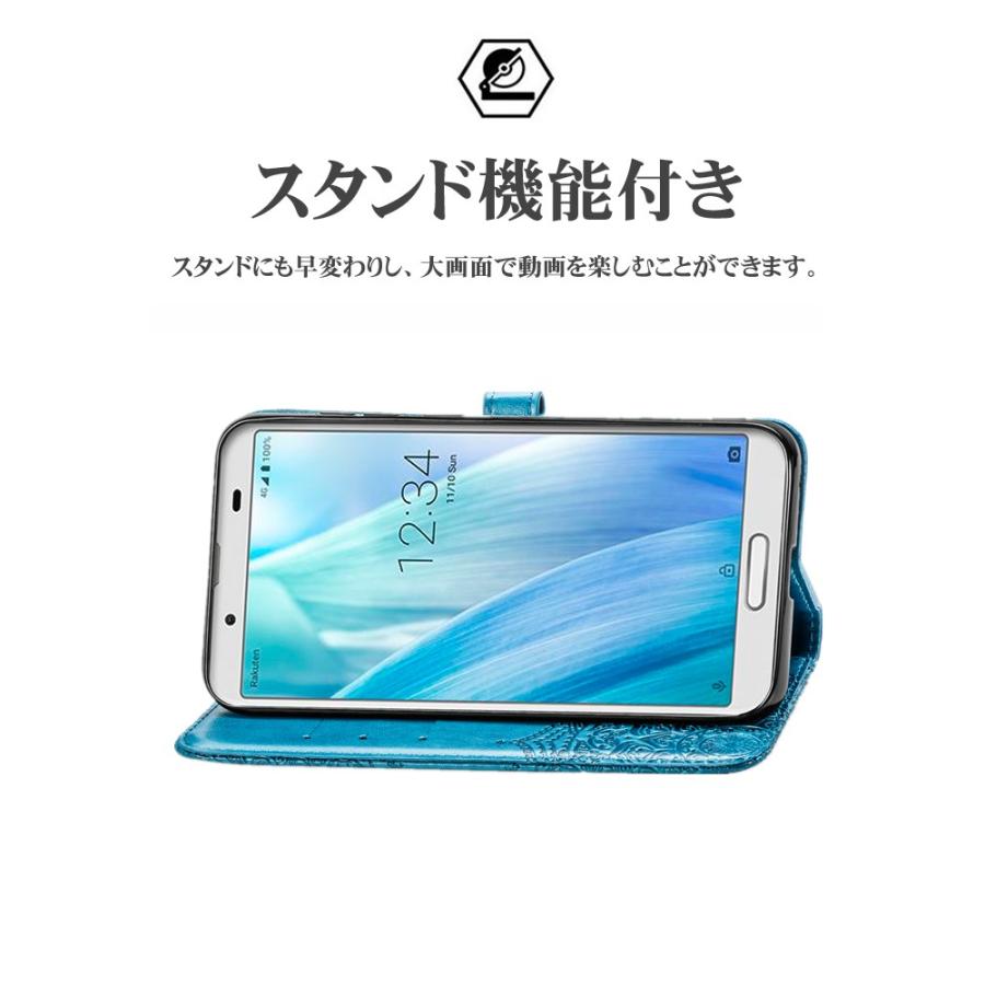 AQUOS wish3 ケース AQUOS R6 R7 R8 R8 Pro ケース 花柄 AQUOS sense4/4　lite/4　basic/sense5G レザーAQUOS sense3手帳型 sense4 plusケース｜initial-k｜04