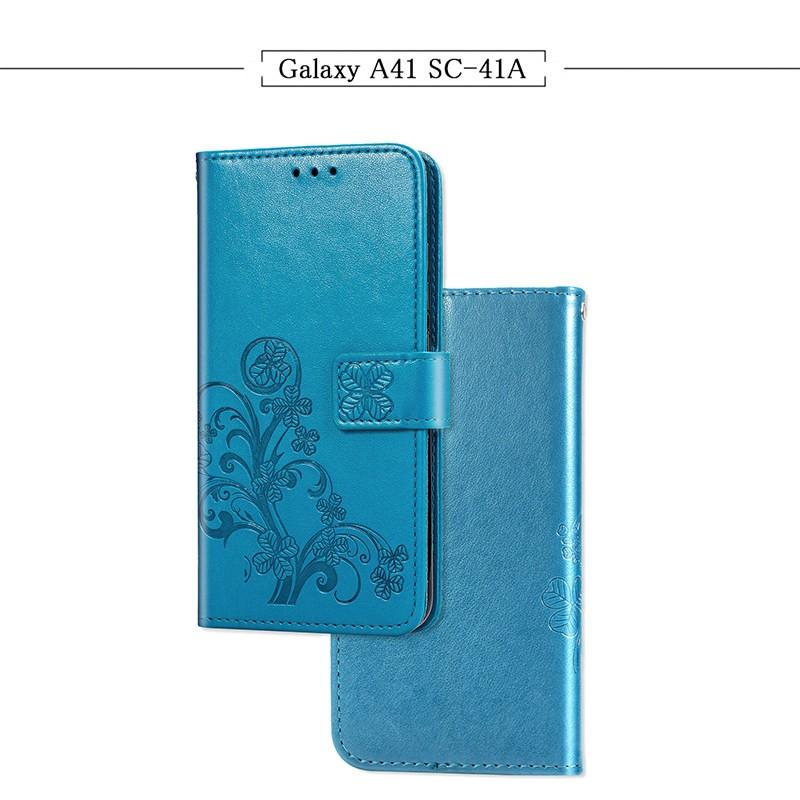 Galaxy A41 SC41A ケース カバー 手帳型Galaxy A41 花柄手帳型ケース 女子力 超可愛い Galaxy A41 スマホケース カード収納 手帳 レザーGalaxy A41 保護ケース｜initial-k｜12