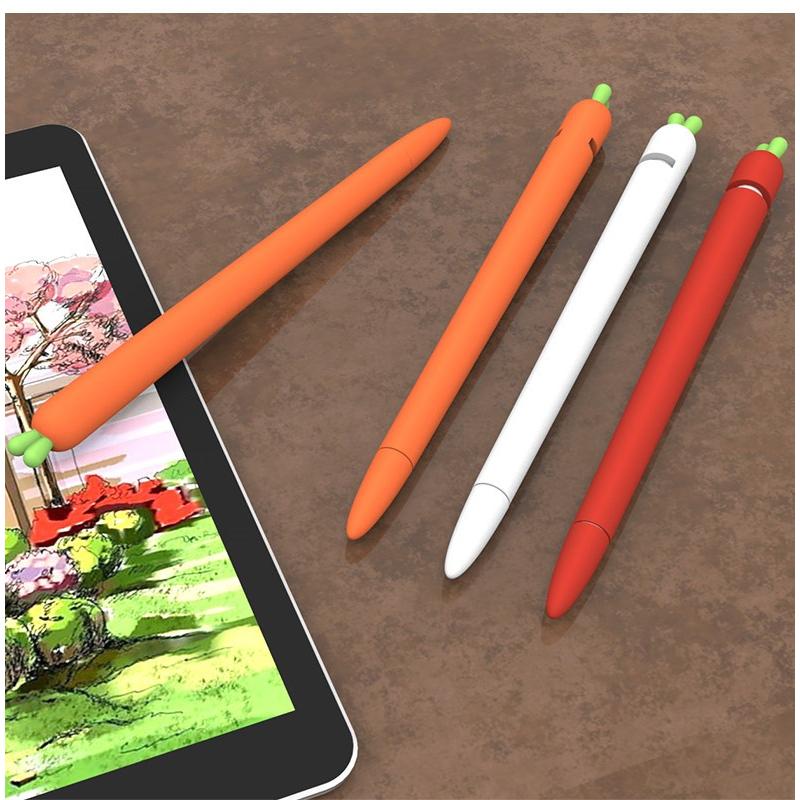 apple pencil 1/2ケース カバー かわいい ニンジンapple ケース apple pencil 1/2ケース カバー かわいい ニンジンapple ケース