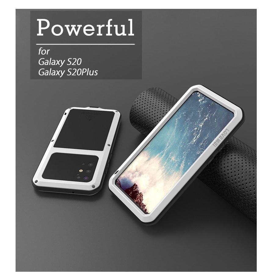 Galaxy S20+ケース アルミGalaxy S20アルミバンパーケース S20カバー