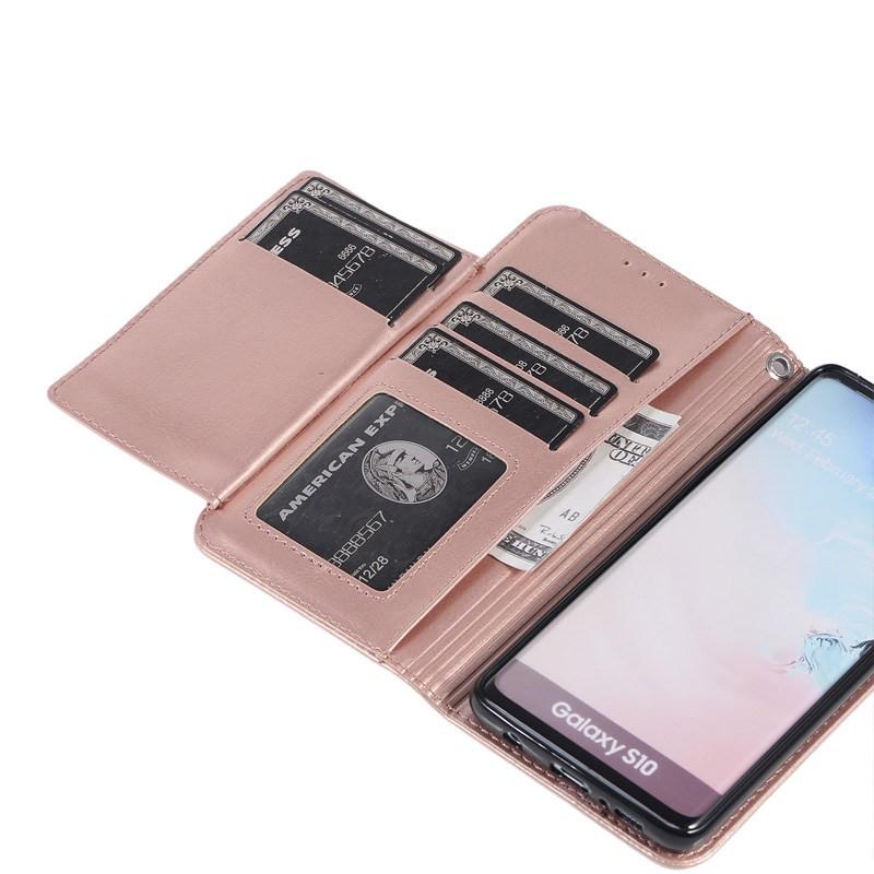 Galaxy S10 ケース カード収納 大容量Galaxy S10 Plus ケース 手帳型Galaxy S10+ ケース 手帳 財布 Galaxy S10 Plus 手帳型ケース 財布 レザーGalaxy S10+ケース｜initial-k｜11