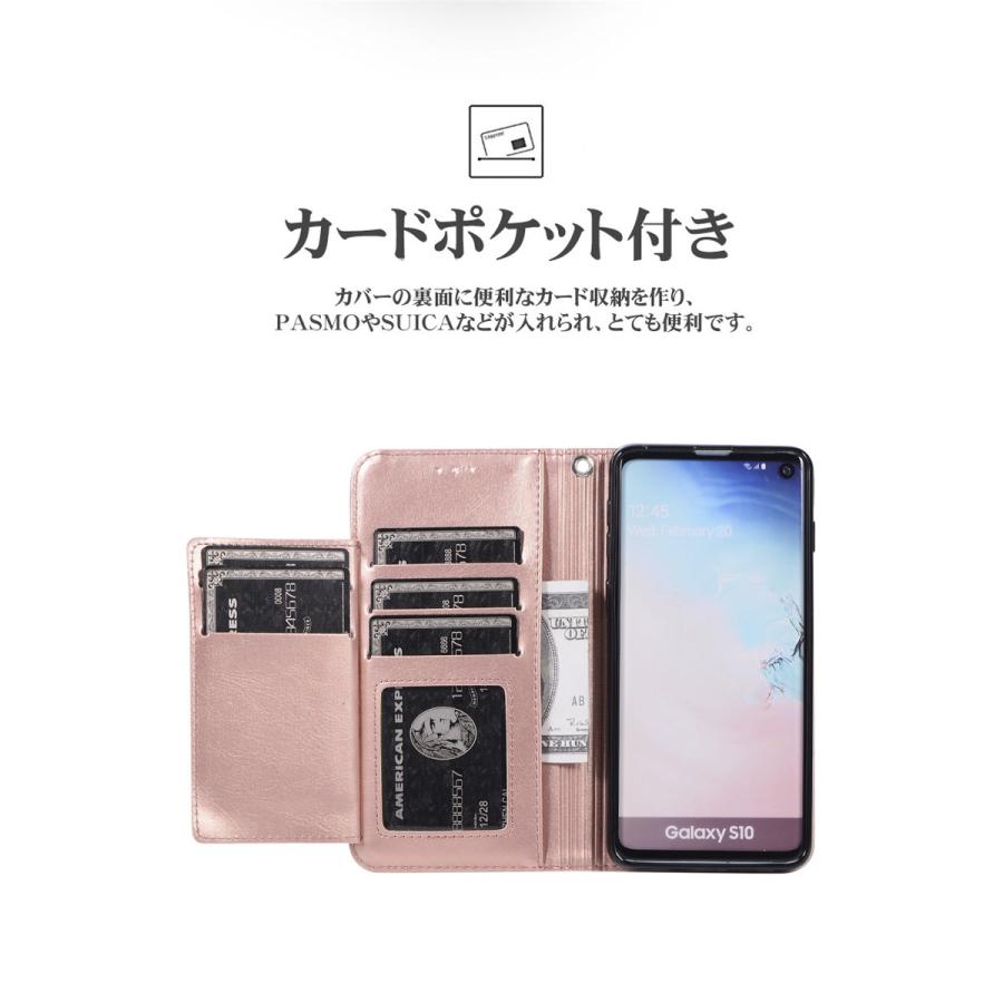 Galaxy S10 ケース カード収納 大容量Galaxy S10 Plus ケース 手帳型Galaxy S10+ ケース 手帳 財布 Galaxy S10 Plus 手帳型ケース 財布 レザーGalaxy S10+ケース｜initial-k｜14