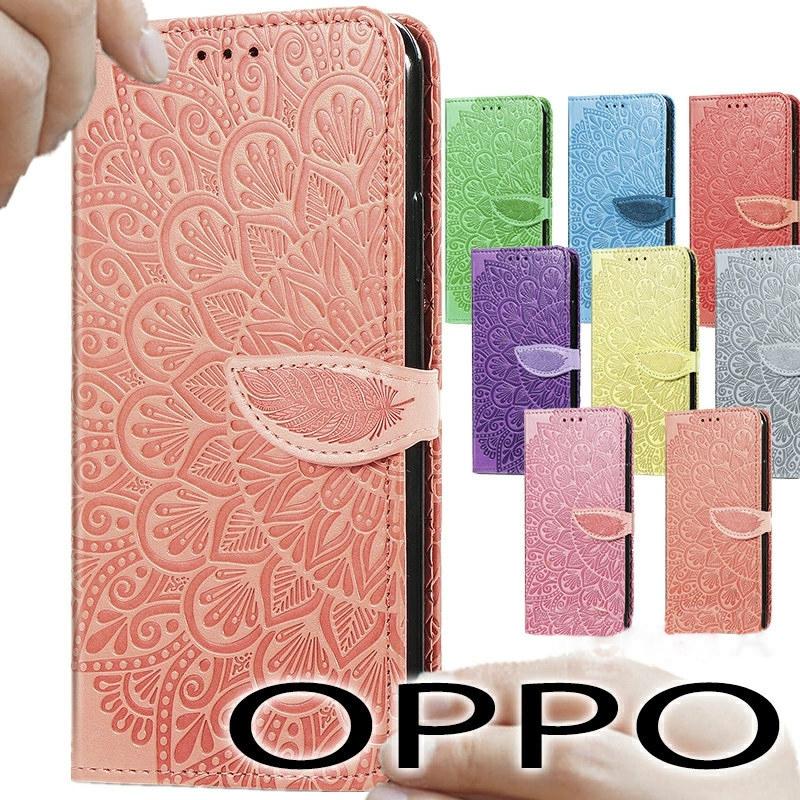 OPPO Reno9 A ケース カバー 手帳型 羽根柄 可愛いOPPO Reno7 Aケース かわいい おすすめOPPO Reno5 A スマホカバー 全8色 カード収納  Reno5 A 手帳型ケース｜initial-k