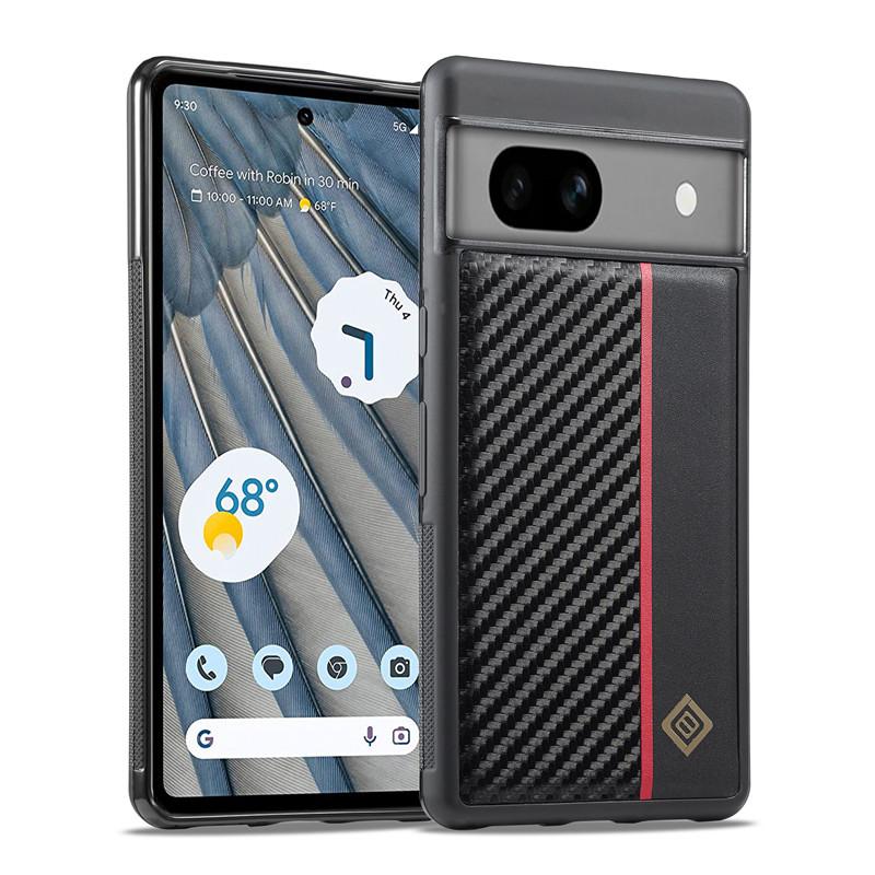 Google Pixel 7a（チャコール）とケース Amazon | ZXZone for Google Pixel 7a ケース 半透明 マット感