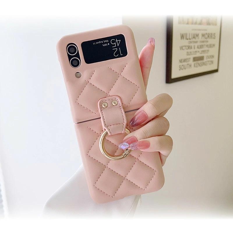 Galaxy Z Flip5 5Gケース リングホルダー付 Flip4 カバー リング付き