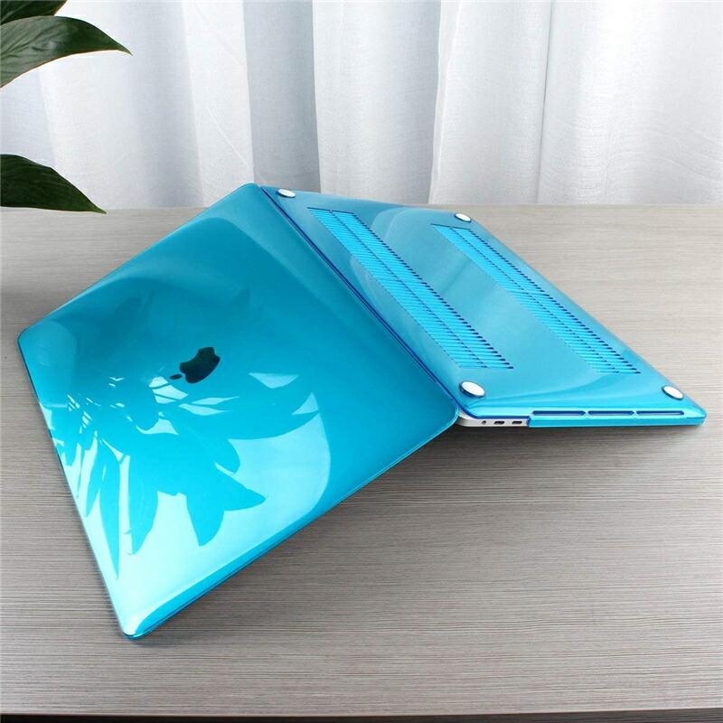 MacBook Air M2 Pro 13 ケース おしゃれ クリア カラフル エアー プロ