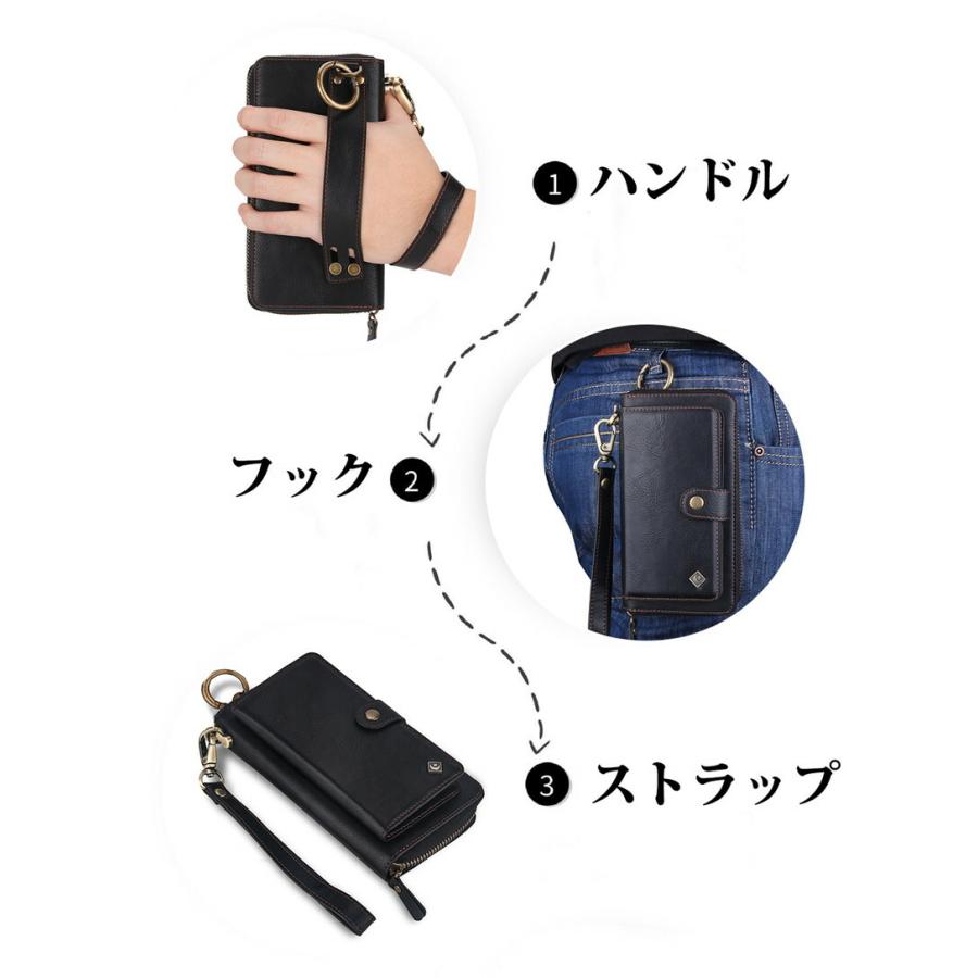 iPhone14 14 Pro 14Plus Max 手帳型ケース 財布付 スマホケース 財布