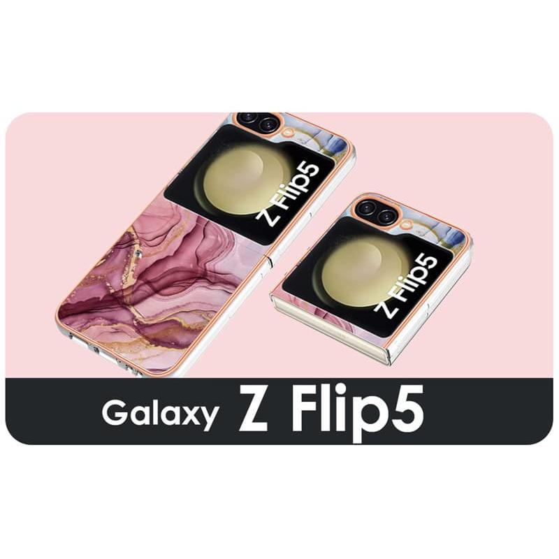 Galaxy Z Flip5ハードケース かわいい サムスン フリップ5カバー 背面