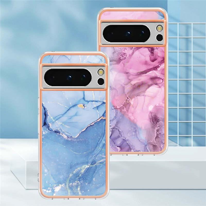 Google Pixel 9a 9 Pro XL ケース かわいい 8 おしゃれ 大理石