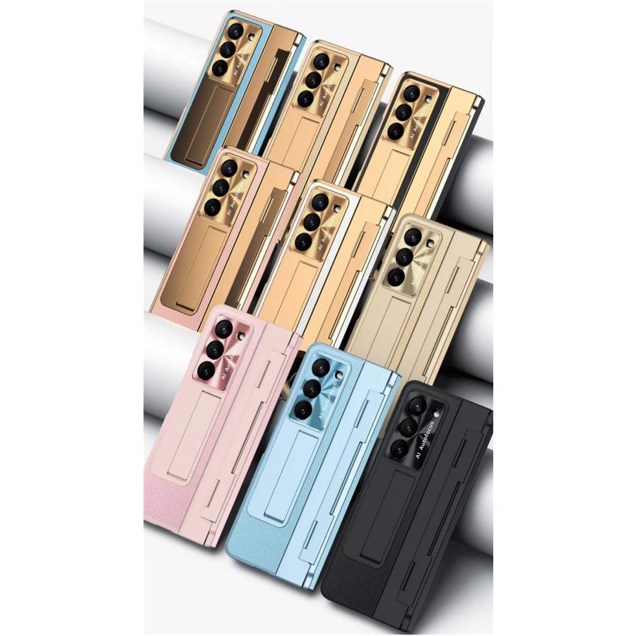 Galaxy Z Fold 5 6 ケース カバー 耐衝撃 ヒンジ保護 画面保護