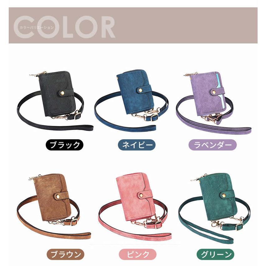 貼り付ける スマホショルダー ミニ財布 携帯 スマホ ショルダー