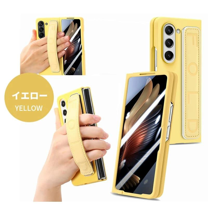 Galaxy Z Fold5 SC-55D ケースFold5 SCG22 カバー ベルト付き Galaxy Z Fold5 SC-55D ケースFold5 SCG22 カバー ベルト付き