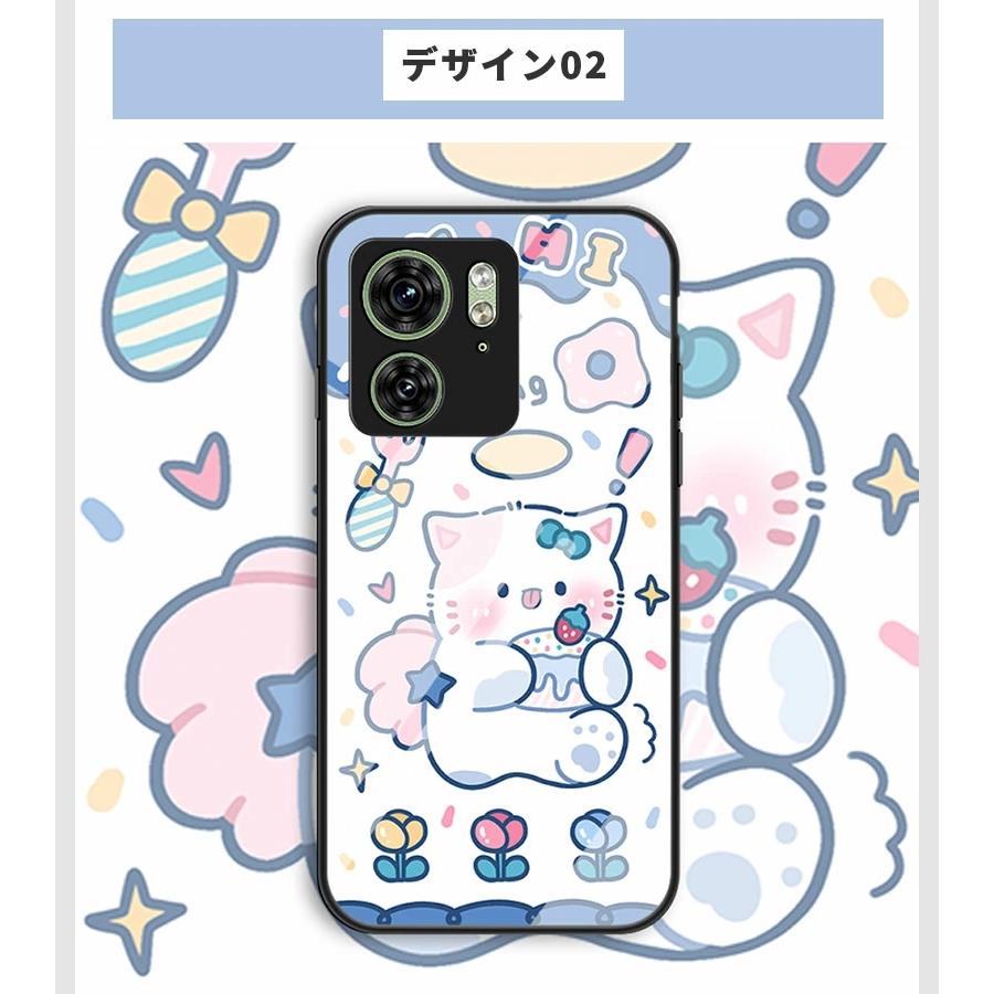 motorola edge 40ケース 強化ガラスケース モトローラ エッジ 40