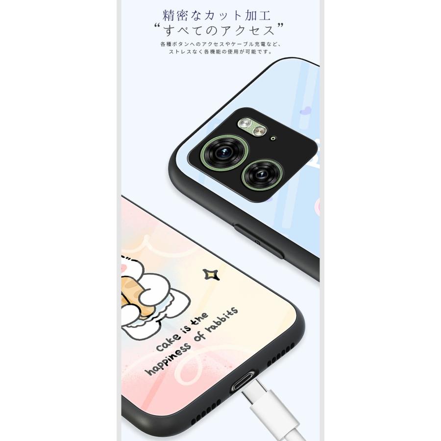 ガラスケース motorola edge 40ケース 強化ガラスケース モトローラ エッジ 40