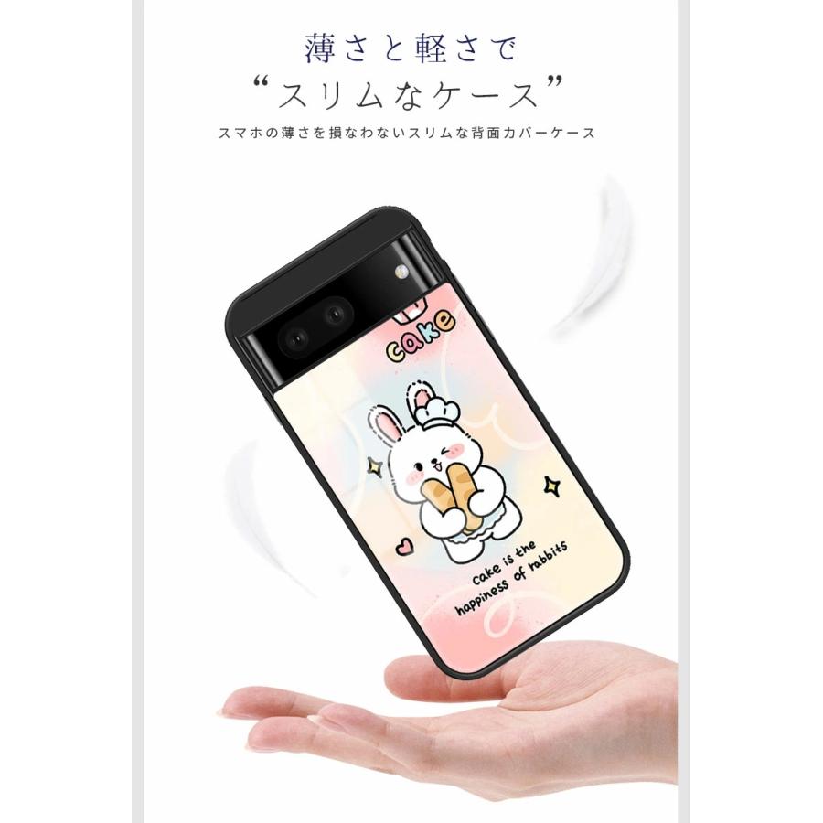 スマホケース Google Pixel 7 Pro 7a 8 6a ケース 強化ガラス グーグル
