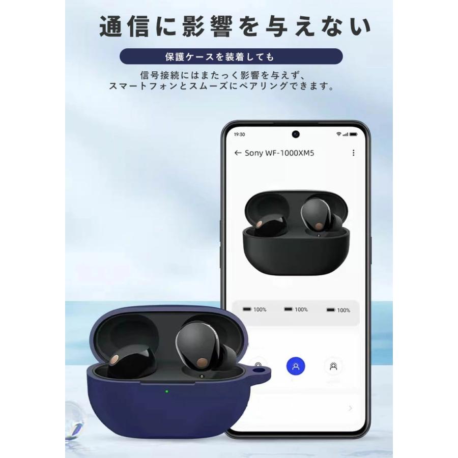 SONY wf-1000xm5 イヤホンケース 人気激安 Sony WF-1000XM5 交換用OEM充電ケース(ブラック