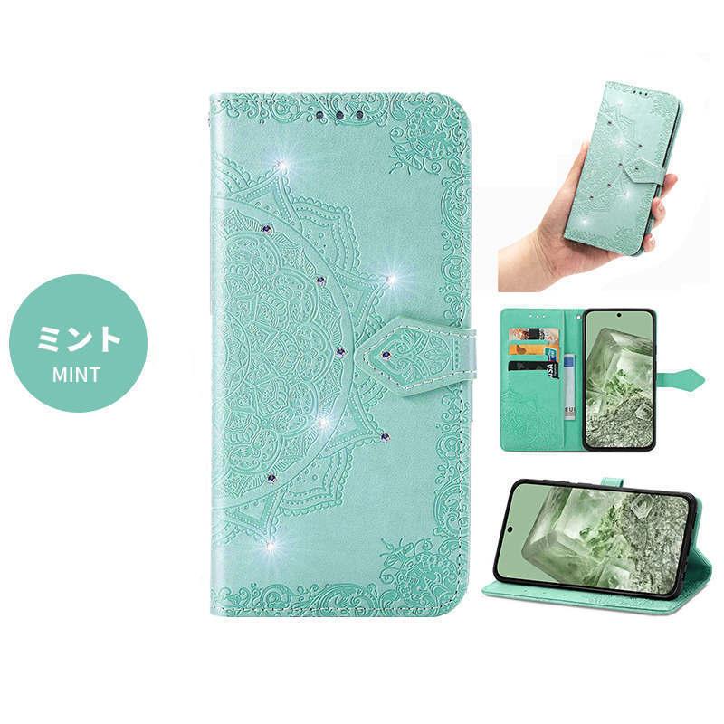 Google Pixel 8/8a/8 Pro/Pixel 7a/7/7Pro ケース 花柄 手帳型