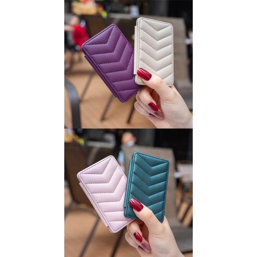 スマホ カード収納 背面ポケット 貼り付け カードケース お札