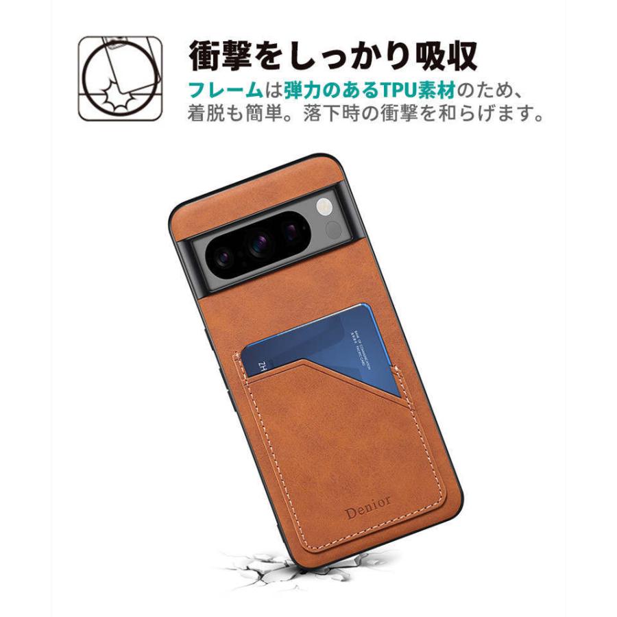 Google Pixelケース 背面ポケット グーグルピクセル Pixel 8a Pixel8