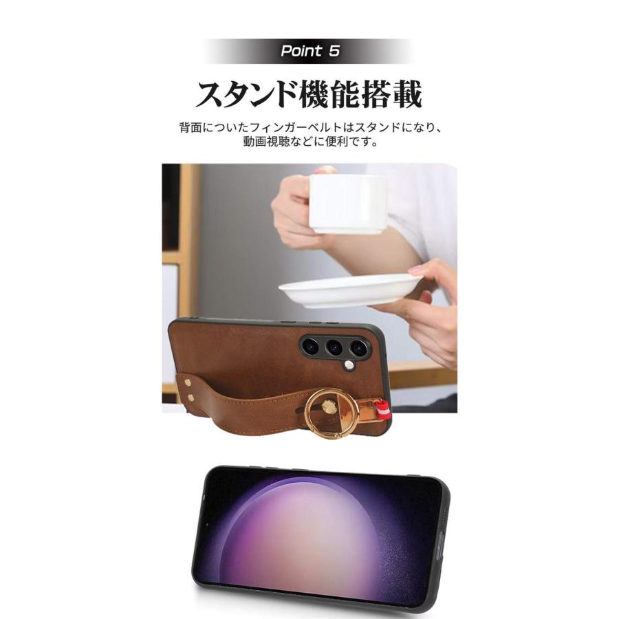 Galaxy S23 ケースGalaxy FE ケース Ultraケース バンド 背面