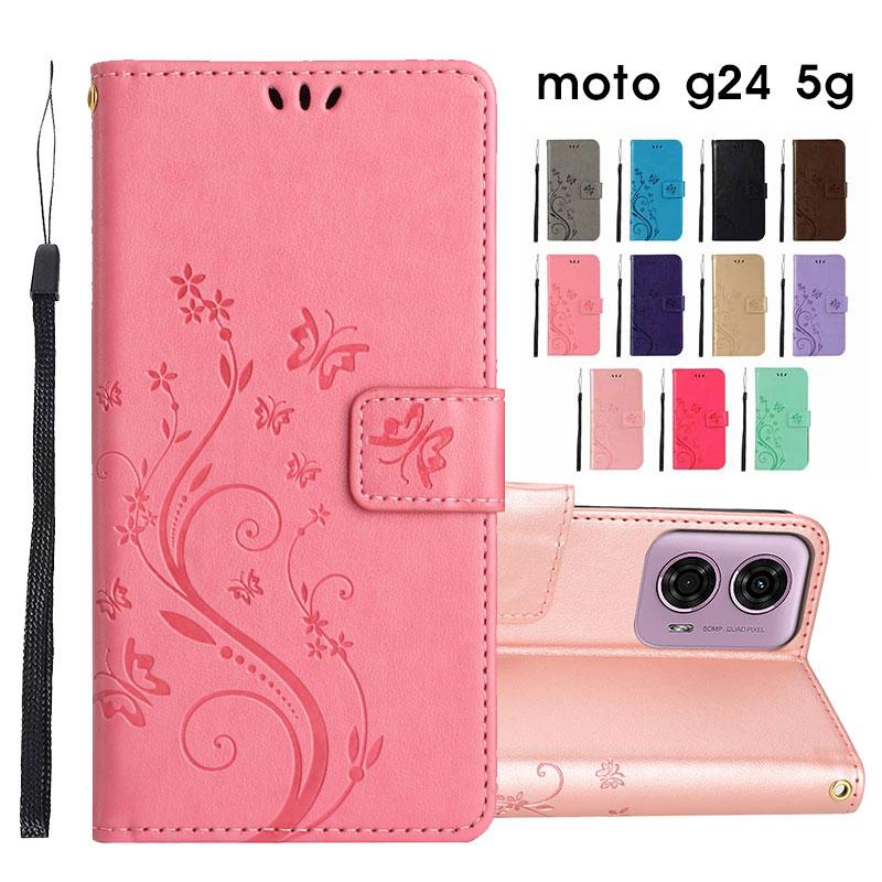 ピンク スマホケース motorola edge 40/edge40 neo ケース 50 Pro 5G手帳型