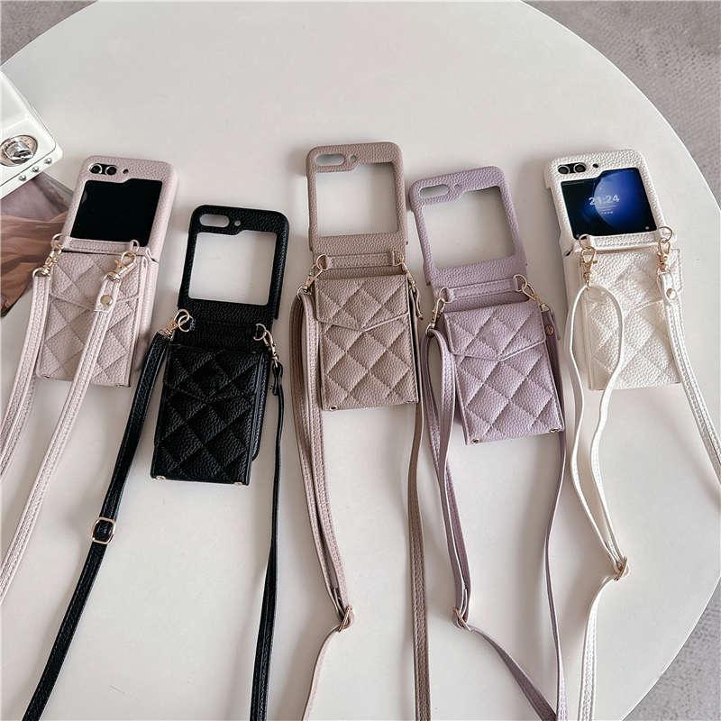 Galaxy Z Flip6カバー 肩掛けGalaxy Flip6ケース スマホ