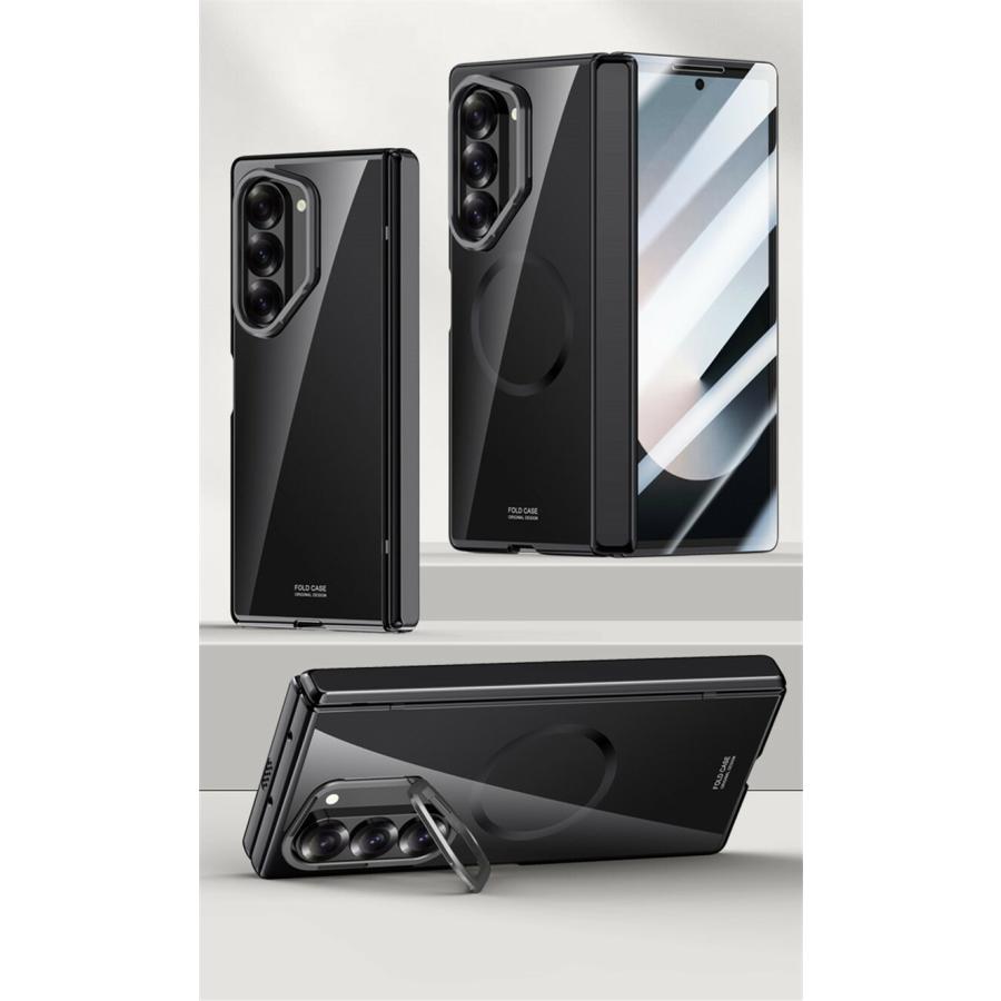 Galaxy Z Fold6 SC-55E ケース カバー ガラスフィルム一体型 携帯