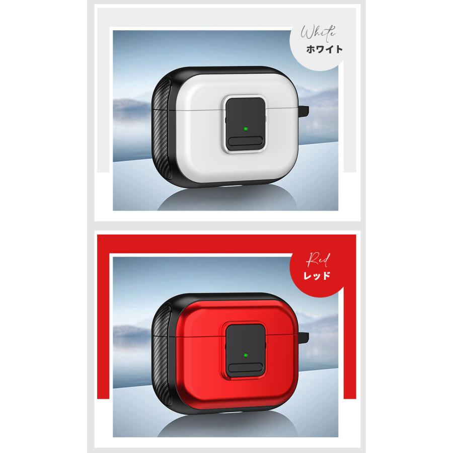 AirPods Pro2ケース カラビナ付 紛失防止 3 カバー AirPods3 2 1 AirPods Pro2ケース カラビナ付 紛失防止 3 カバー AirPods3 2 1