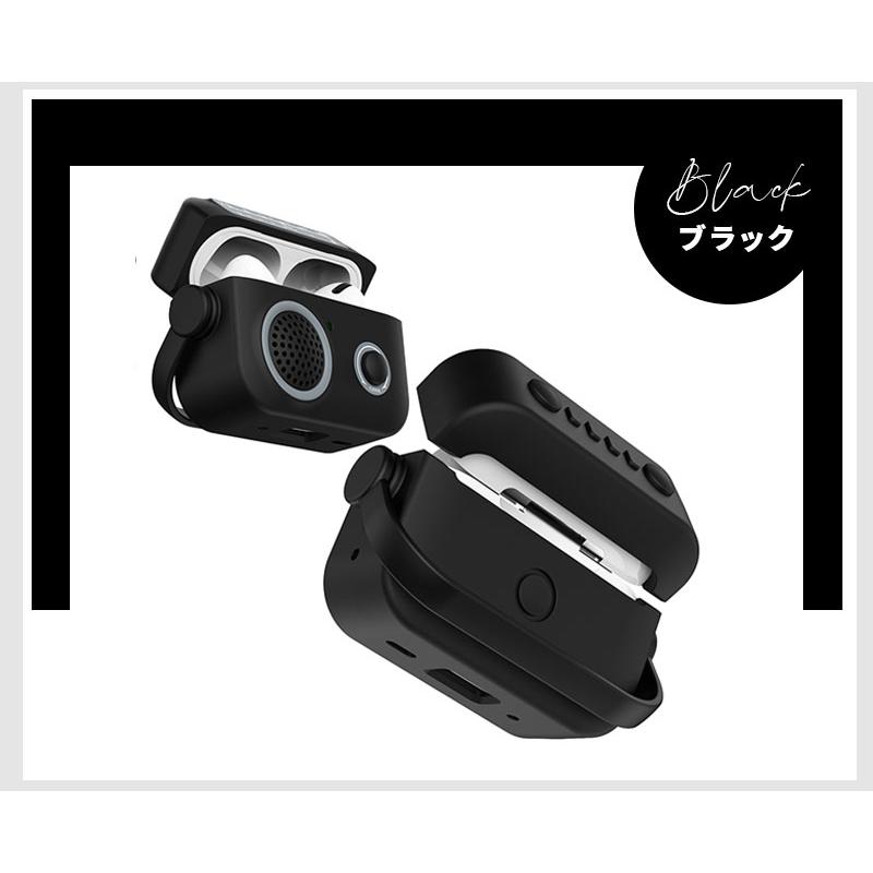 AirPods pro2 ケースおまけ Amazon | ZENIX DESIGN TECH AirPods Pro2 用 ケース カラビナ付