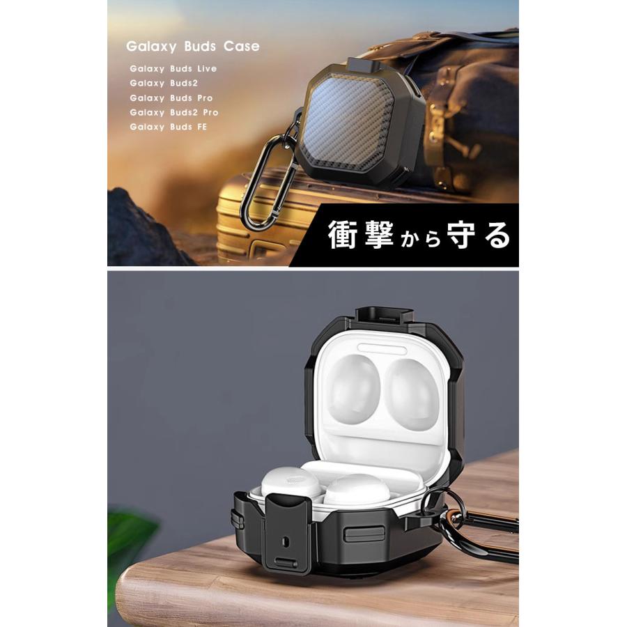 Galaxy Buds FEケース galaxy 2 Pro ケース Live 保護カバー