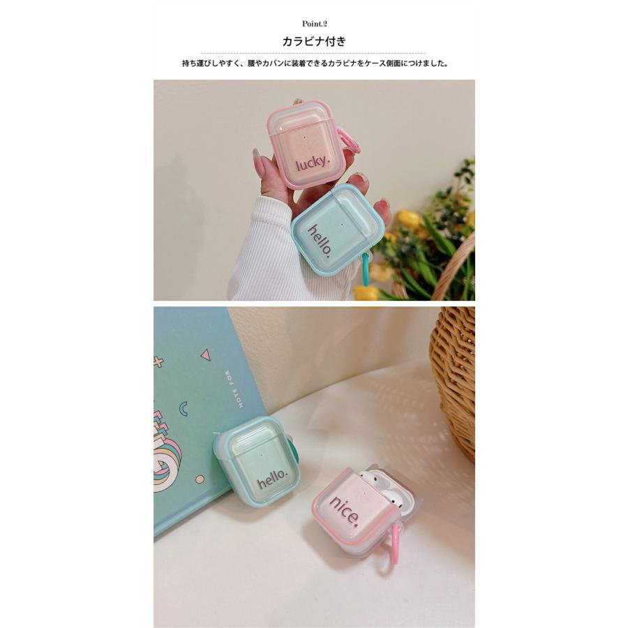 カラビナ付 紛失防止 AirPods Pro 第2世代 エアポッズ プロ2 2 ケース