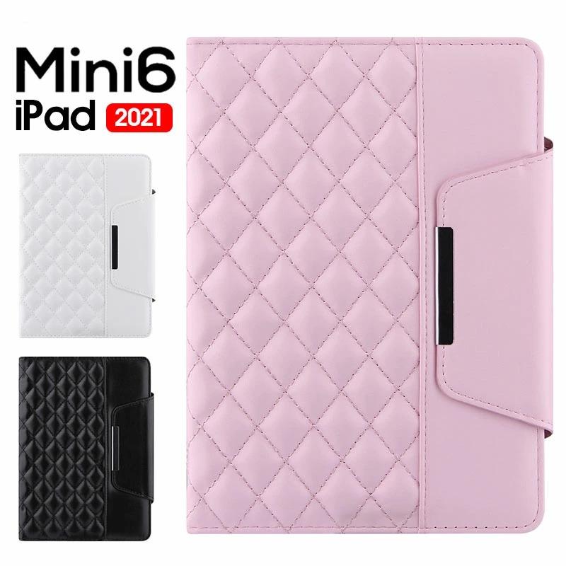 iPad mini 6 ケース 着脱式 ピンク 保護 ペン収納 iPadミニ6 - タブレット