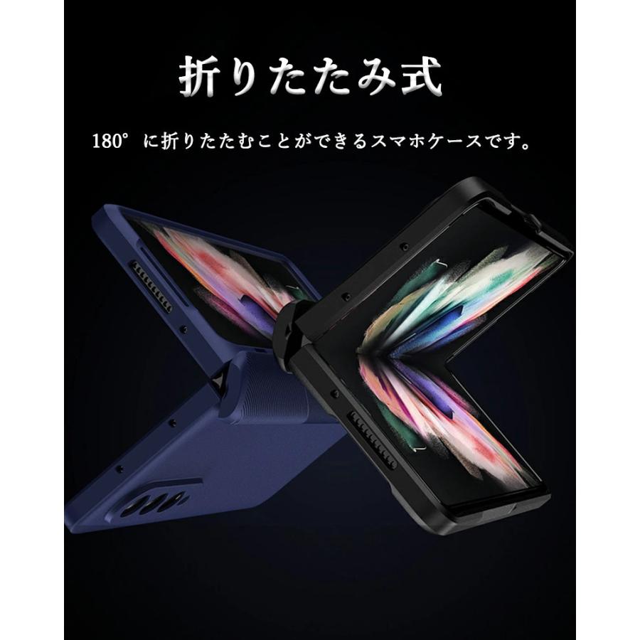 Galaxy Z Fold3 5G ケース SCG11 SC-55B 全面保護 5Gカバー PET