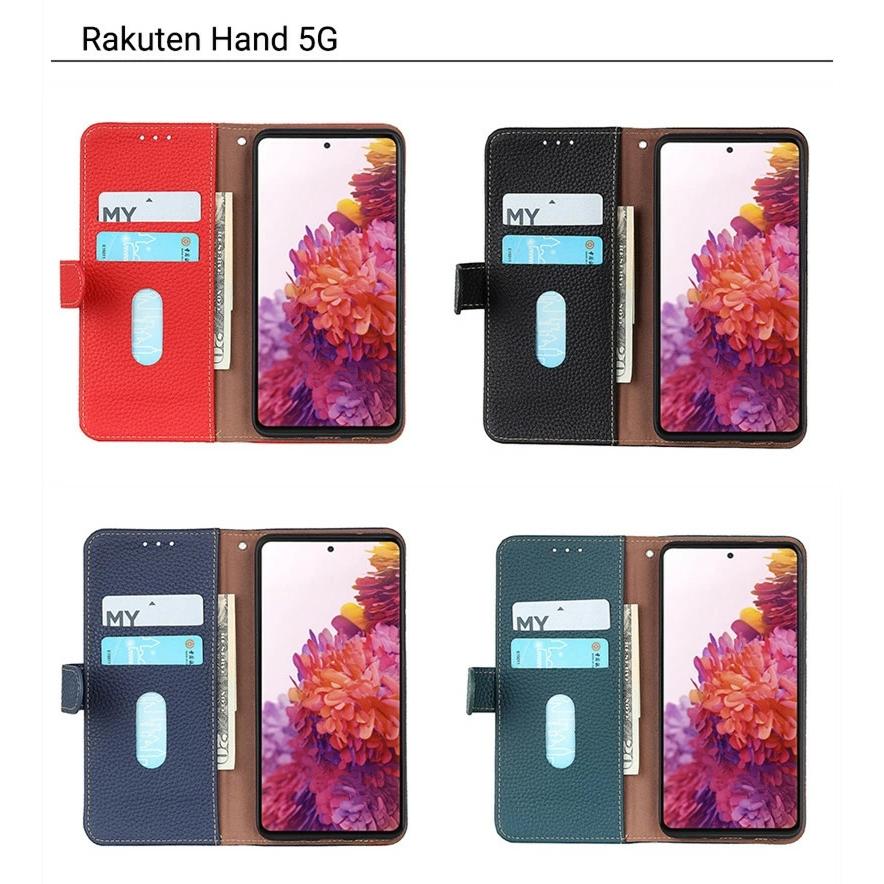 Rakuten Hand 5Gケース 本革 楽天ハンド5g ケース 手帳型 本革楽天hand 5g手帳ケース 楽天hand 5g 携帯カバー楽天ハンド5g保護ケース｜initial-k｜09