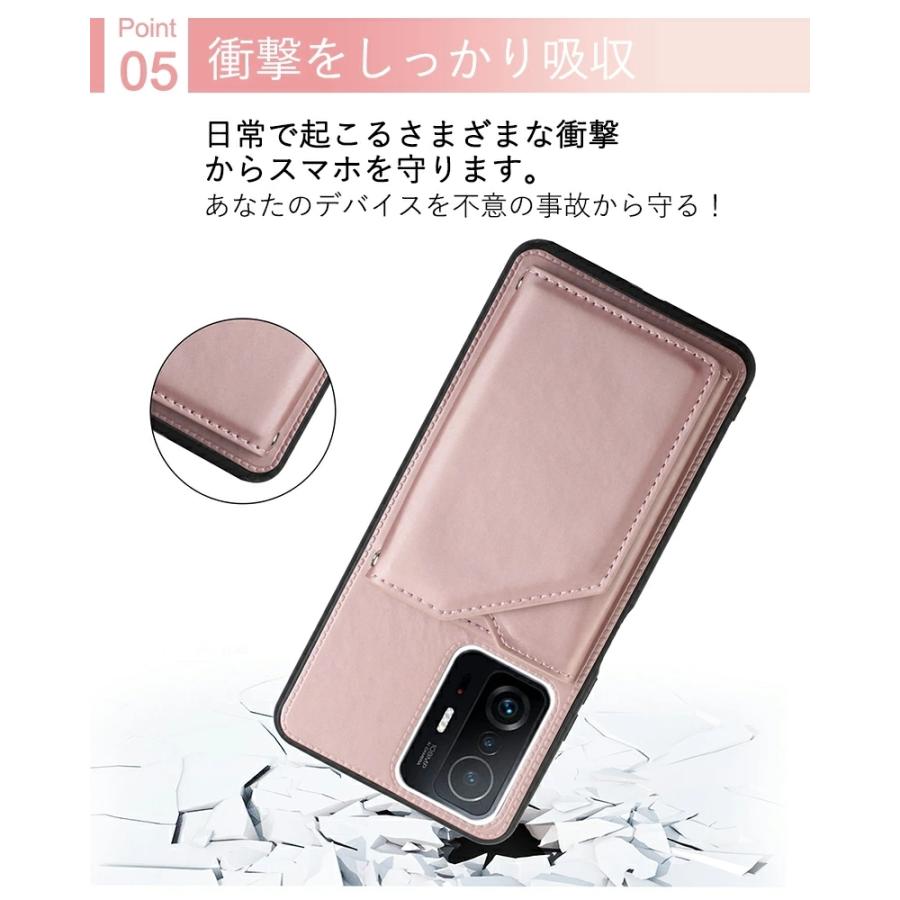 シャオミ Xiaomi 11T ケース Proカバー ストラップ付き 背面保護 Mi 11
