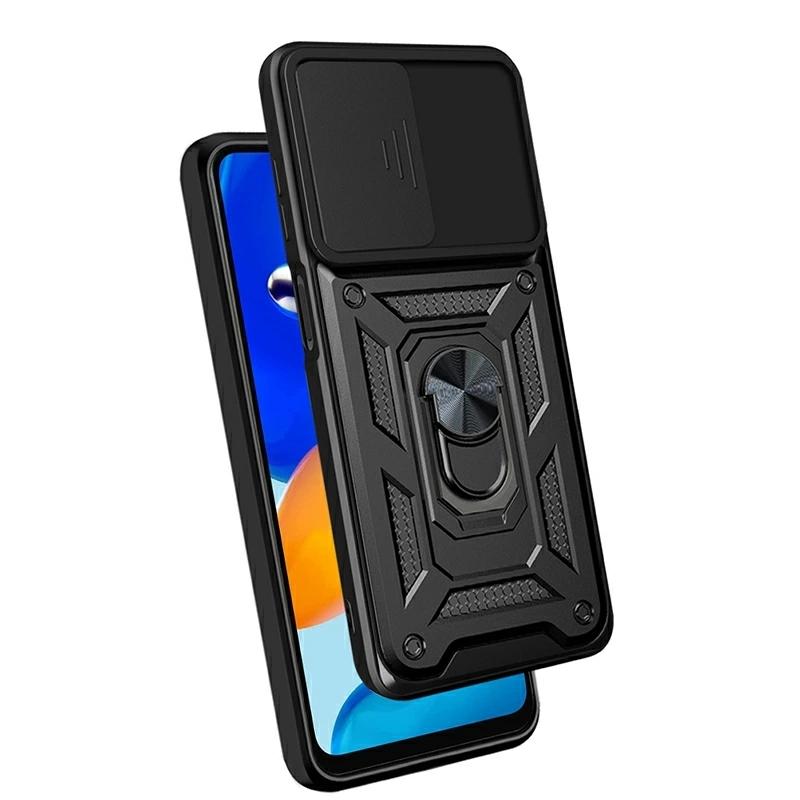 Redmi Note 13 Pro 5G ケース Pro+ 二重構造 11 スライド式 スタンド