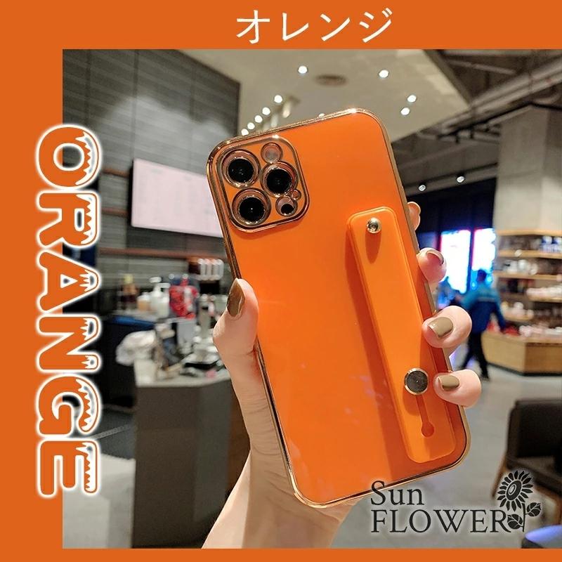 アイフォン iPhone13 ケース メッキ加工 ベルト付 iPhone 13 Proケース