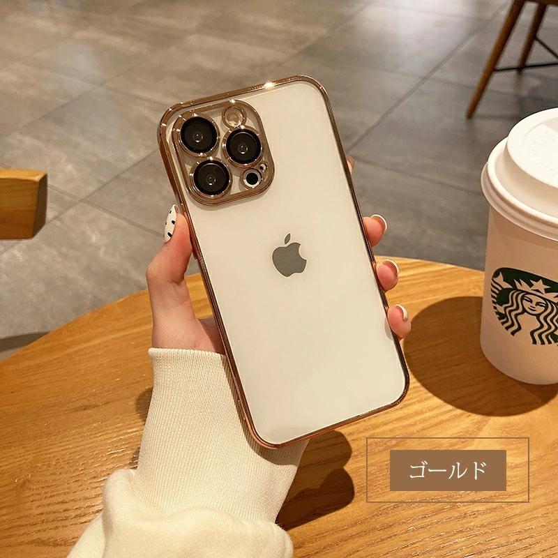 アイフォン iPhone 13ケース iPhone 13 mini クリア 透明 iPhone 13 Proケース オシャレ 韓国 iPhone 13 Pro Maxケース iPhone 13 miniカバー カメラレンズ保護｜initial-k｜08