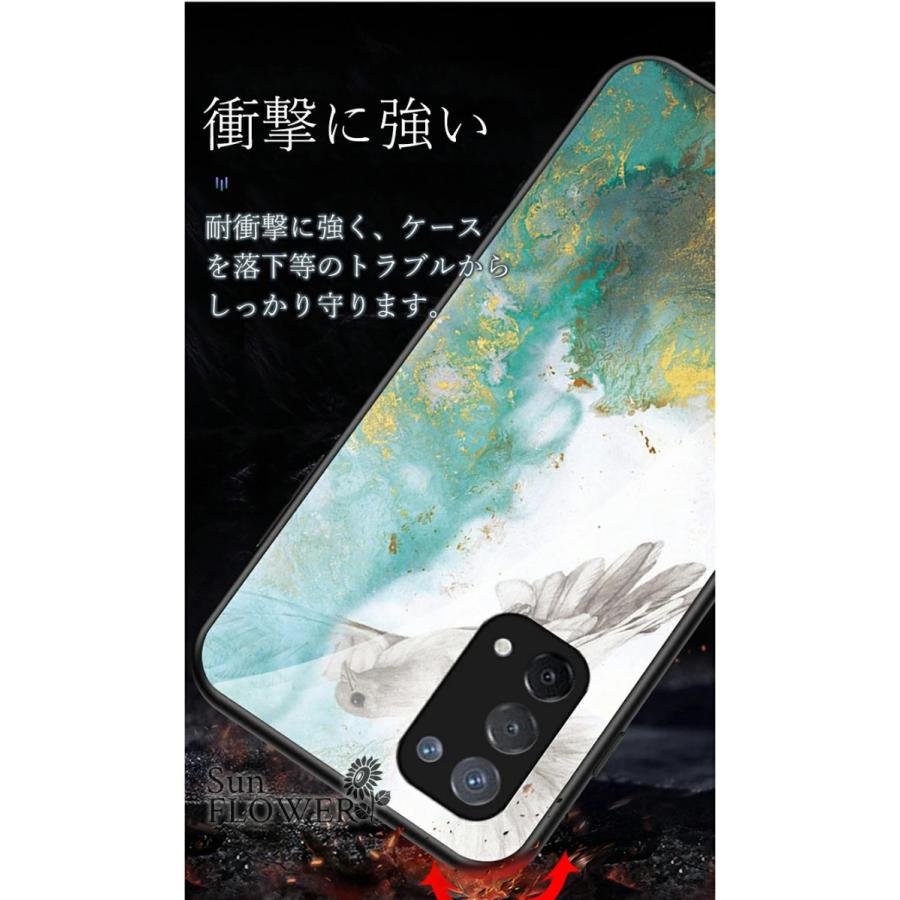 Oppo グラデーションブラック 本体 楽天市場】OPPO Reno11 A ガラスケース 背面ガラス TPUケース